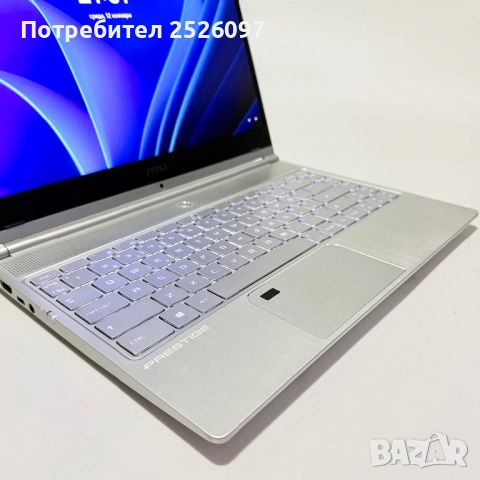 MSI Prestige 14/i7-8550U/GTX 1050 Max Q/16GB/256GB/IPS/Подсветка, снимка 6 - Лаптопи за работа - 52787594