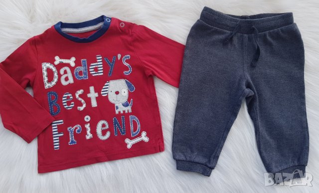 Блуза TU и долнище H&M 6-9 месеца, снимка 1