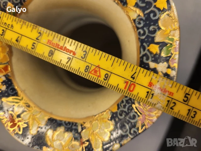 Красива ръчно боядисана китайска ваза, снимка 5 - Декорация за дома - 50609548