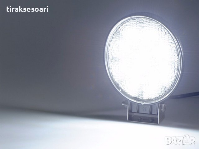 10 броя 60 лв. ПРОМОЦИЯ на Диодни Фарове 27W, Диодни работни лампи, снимка 3 - Аксесоари и консумативи - 37597580