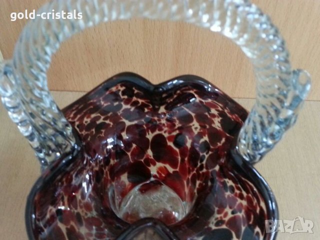  кошничка тип  мурано , снимка 4 - Антикварни и старинни предмети - 26676636