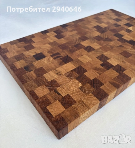 Енд грейн дъска за рязане и сервиране, снимка 2 - Аксесоари за кухня - 51433365