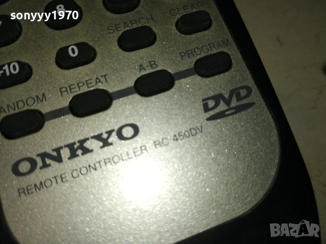 ONKYO RC-450DV DVD REMOTE-SWISS 2110251958, снимка 12 - Ресийвъри, усилватели, смесителни пултове - 52135312