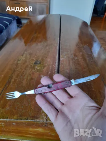 Стар джобен нож,ножче,ножка #99, снимка 4 - Други ценни предмети - 49424597