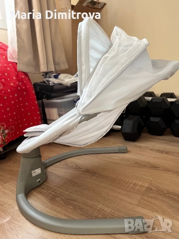 Бебешка ектрическа люлка/шезлонг KinderKraft lumi 2, снимка 3 - Детски люлки - 52795979