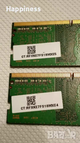 RAM памет DDR4 за лаптоп 2 броя комплект за 28 лв , снимка 6 - Части за лаптопи - 52294120