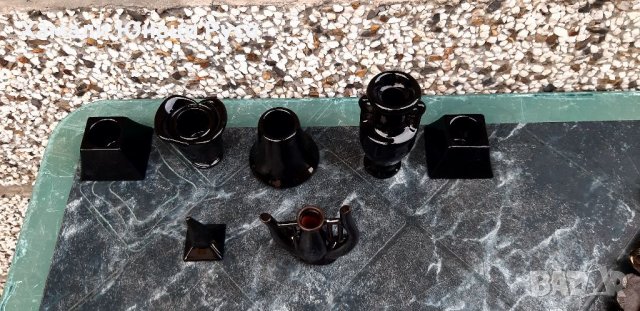 Керамичен миниатюрен к-т за украса на дома , снимка 2 - Други - 37802183