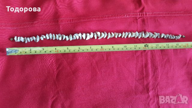 Старинна седефена огърлица, снимка 5 - Антикварни и старинни предмети - 26940682