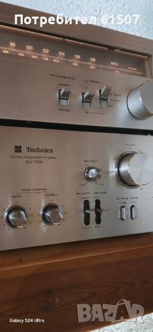Усилвател +тунер Technics , снимка 3 - Ресийвъри, усилватели, смесителни пултове - 53177094