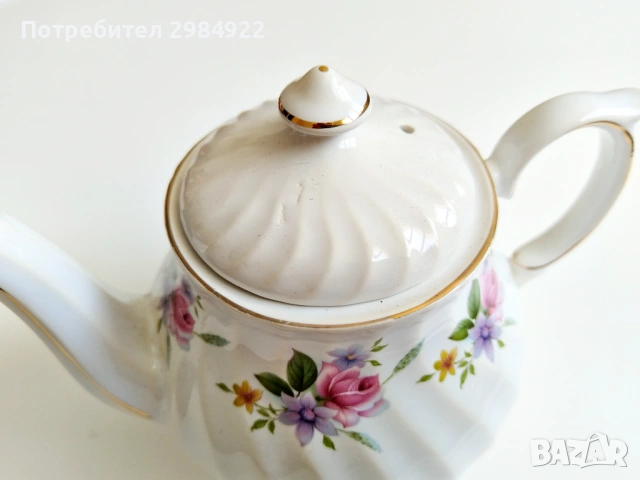 Винтидж чайник за кафе Royal Park Staffordshire, снимка 2 - Антикварни и старинни предмети - 53441897