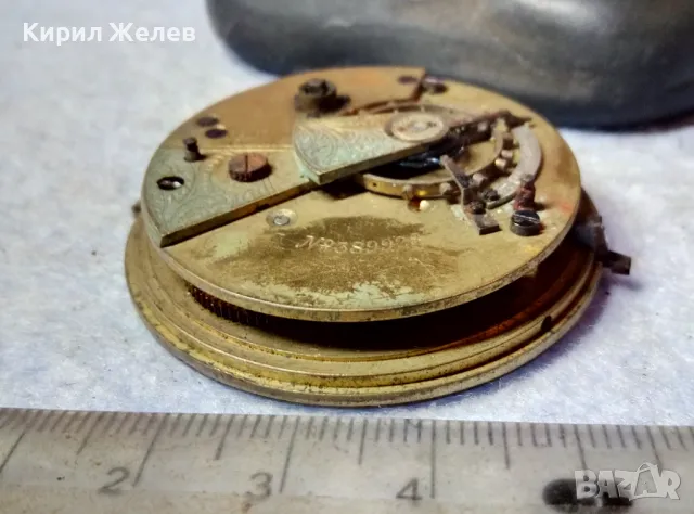 IMPROVED PATENT ENGLISH LEVER. МЕХАНИЗЪМ от СТАР ВИКТОРИАНСКИ ДЖОБЕН ЧАСОВНИК РИМСКИ ЦИФЕРБЛАТ 12602, снимка 16 - Антикварни и старинни предмети - 48579106