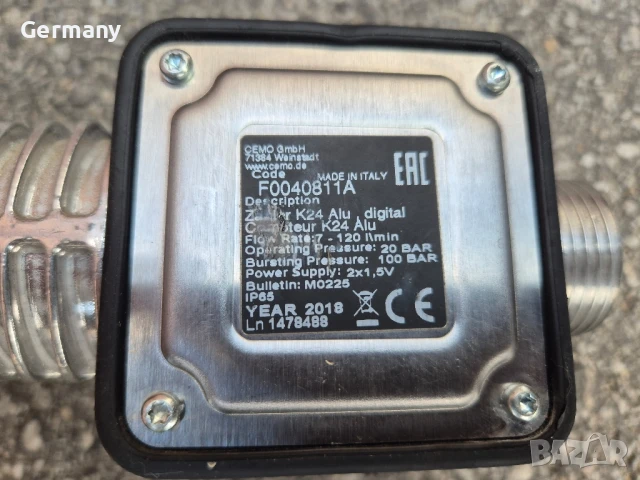 разходомер за течности diesel adblue и други cemo k24, снимка 7 - Части - 51397020
