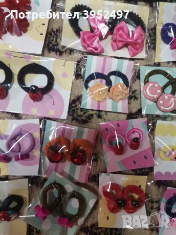 Ластици за коса, снимка 5 - Аксесоари за коса - 43929622