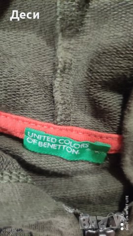 суичър на Benetton , снимка 4 - Детски анцузи и суичери - 43989033