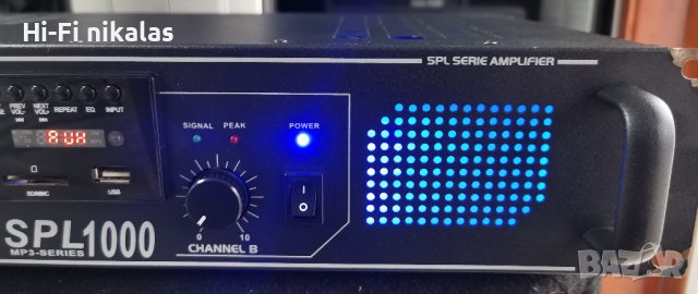 компактно стъпало усилвател с USB Skytec SPL 1000 , снимка 2 - Ресийвъри, усилватели, смесителни пултове - 43267234