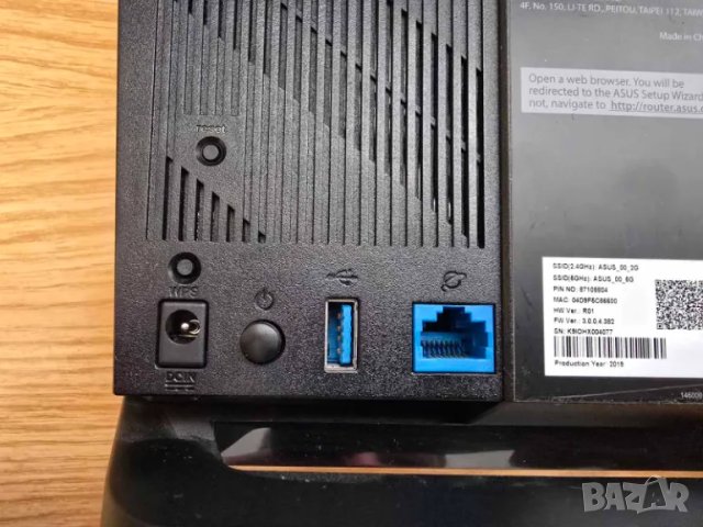 WiFi рутер Asus RT-AC65P (AC1750), снимка 5 - Рутери - 48066026