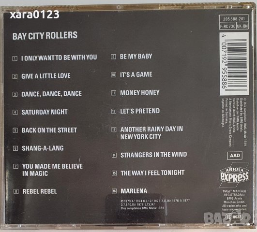 Bay City Rollers – Bay City Rollers, снимка 2 - CD дискове - 37369080