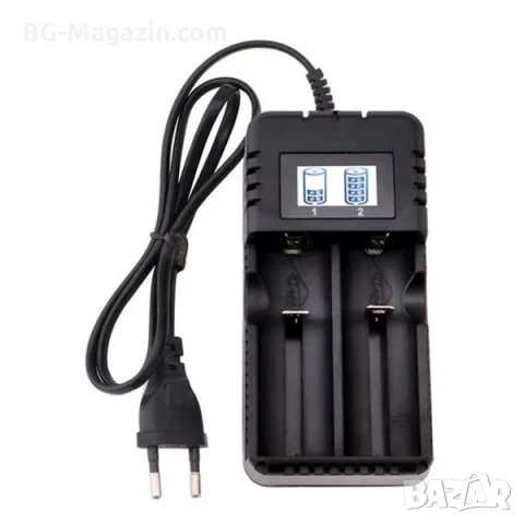 Универсално зарядно устройство за литиеви батерии 18650 16340 14500 26650 3.7V бързо зареждане, снимка 5 - Друга електроника - 51041436