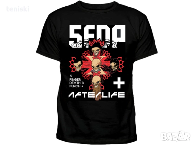 Рок тениска Five Finger Death Punch Модели и размери , снимка 10 - Тениски - 29914762