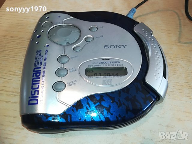 SONY D-ES55 DISCMAN ESP2-MADE IN JAPAN, снимка 8 - MP3 и MP4 плеъри - 28346180