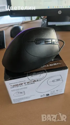 Продавам мишка вертикална Zelotes, снимка 2 - Клавиатури и мишки - 47864887