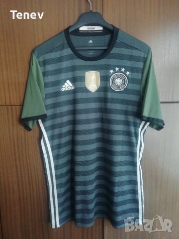 Germany Adidas Adizero оригинална тениска фланелка Германия Адидас размер L , снимка 1 - Тениски - 43602776