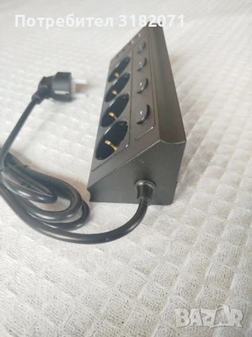 Ъглов разклонител с 4 гнезда,2 USB-A,2 USB-C, снимка 3 - Други - 51408481