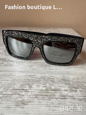 Сребърни слънчеви очила с камъчета UV400 , снимка 7 - Слънчеви и диоптрични очила - 44898877