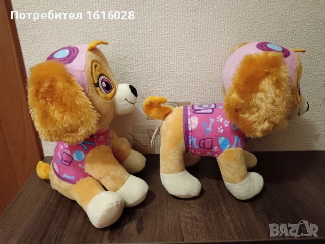 Плюшени играчки на Пес Патрул. Чейс,Маршал и Скай., снимка 10 - Плюшени играчки - 49970738