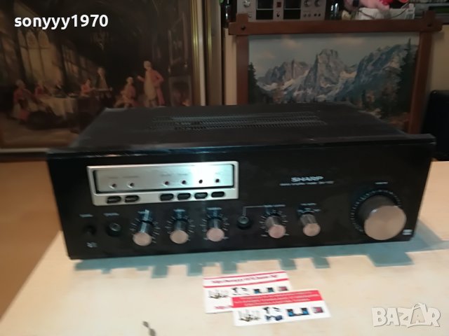 SHARP 1122H STEREO AMPLIFIER-MADE IN JAPAN 0508221102, снимка 4 - Ресийвъри, усилватели, смесителни пултове - 37602461