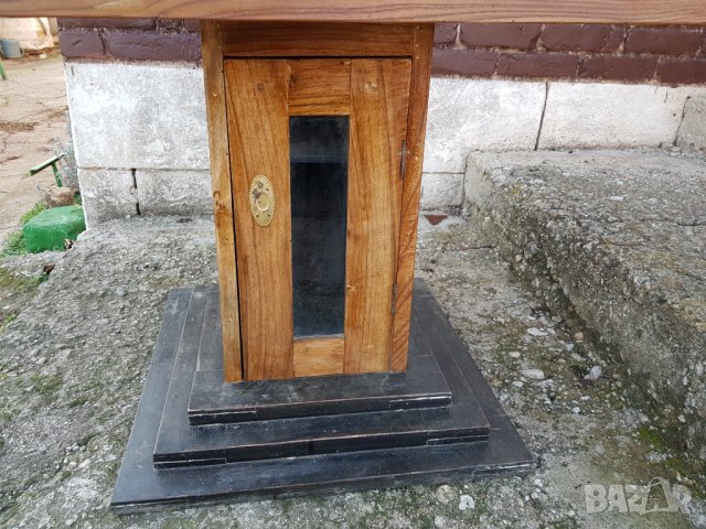 Стара маса направена от бряст, снимка 2 - Антикварни и старинни предмети - 35458046