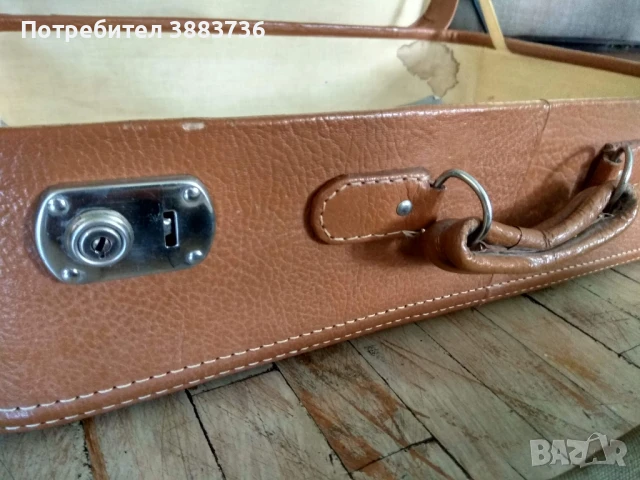 Ретро куфар,военен с калъф, снимка 3 - Други стоки за дома - 51192409