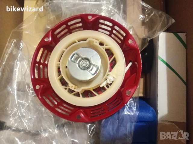 Стартер за Honda GX120 GX160 GX200 с двигател 4/5.5/6.5 к.с НОВ, снимка 8 - Градинска техника - 51684387