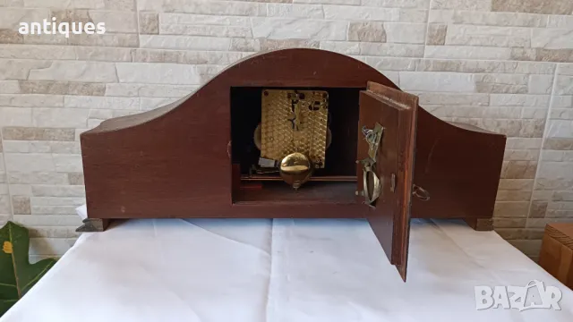 Стар каминен часовник - JUBA - Germany - Антика - 1965", снимка 9 - Антикварни и старинни предмети - 49900677