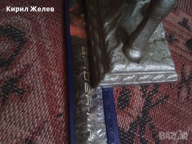 Сувенир стар кон с конник ловец  29123, снимка 12 - Декорация за дома - 37270650