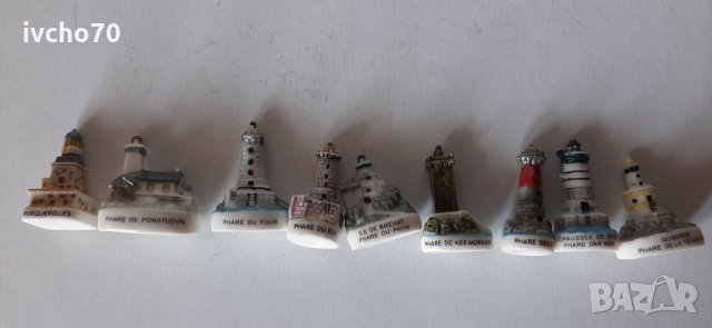Колекция от 18 броя порцеланови Френски фарове, снимка 3 - Колекции - 33493763