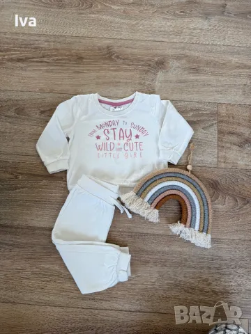 Дрехи за момиче 9-12м 74 80 см лот mayoral zara hm, снимка 9 - Комплекти за бебе - 49486338