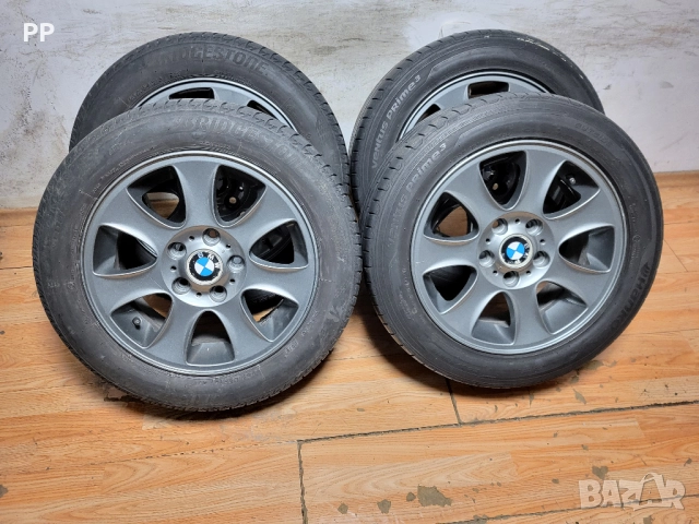 джанти 16" 5х120 BMW летни гуми 205/55/16, снимка 11 - Гуми и джанти - 52976813