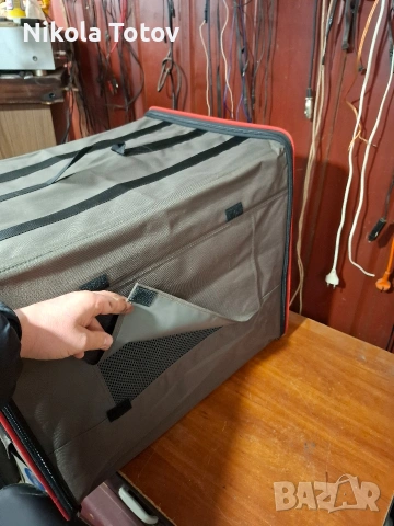 Продава се сгъваема клетка за куче,котка. , снимка 6 - За кучета - 53596834