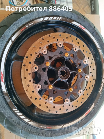 Джанта R1 2004-2014 с нова гума, снимка 5 - Части - 53226254