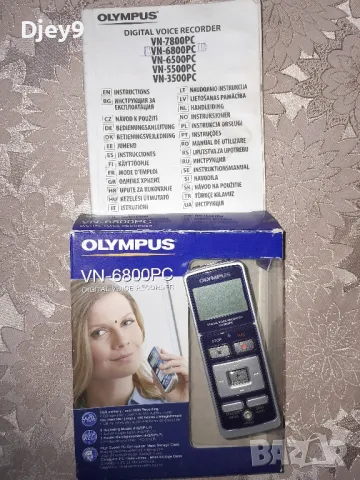 OLYMPUS VN диктофон  80 лв чисто  нов , снимка 1 - Аудиосистеми - 48735868