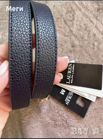 Lauren Ralph Lauren - колан от естествена кожа!, снимка 2 - Колани - 51545256