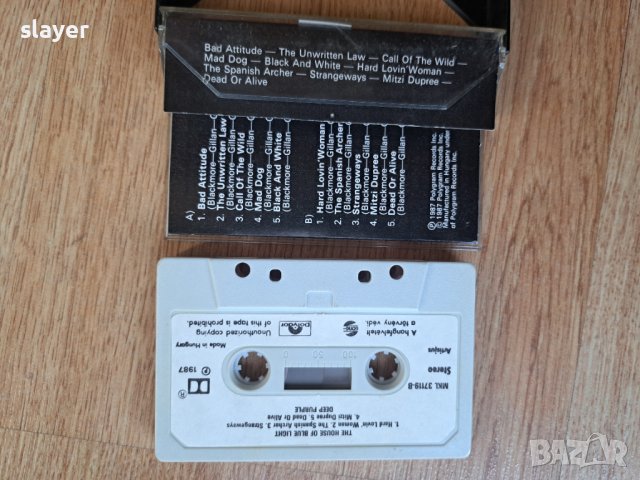 Оригинална касета Deep purple, снимка 2 - Аудио касети - 43449805