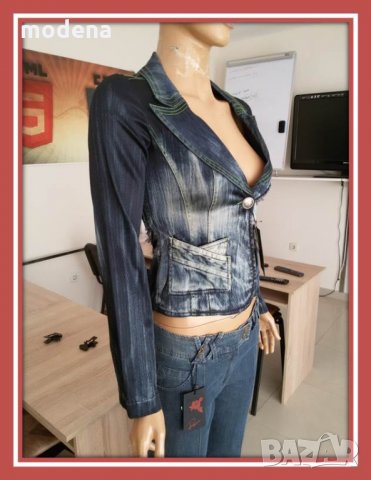 Сако "Роси" Изи Деним №40, снимка 4 - Сака - 32929672