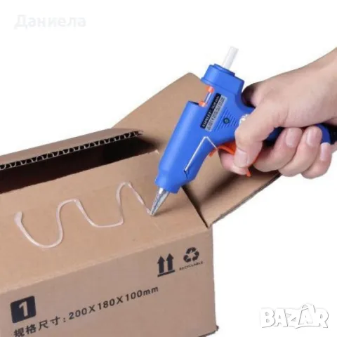 Пистолет за топло лепене със силикон TV1161, снимка 3 - Други стоки за дома - 50066305