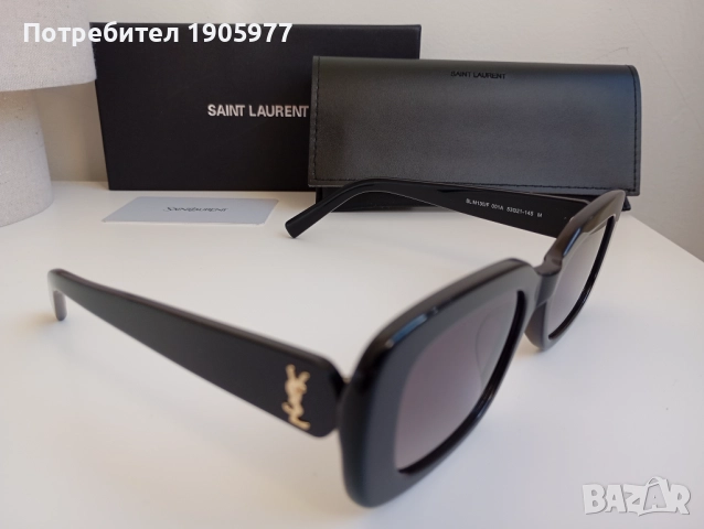 НОВИ Saint Laurent слънчеви очила YSL – Модел M130/F, Оригинал, снимка 10 - Слънчеви и диоптрични очила - 52505406