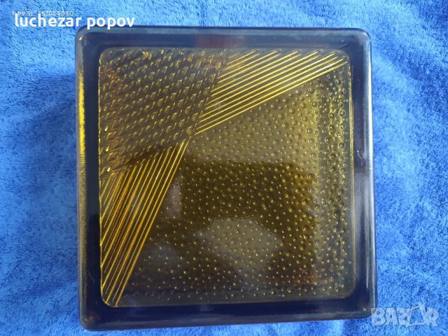 Стъклена касичка от соца , снимка 6 - Други ценни предмети - 50142031