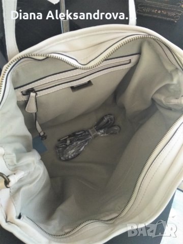 Ежедневна бежова дамска чанта, тип торба. 26лв., снимка 9 - Чанти - 37348283