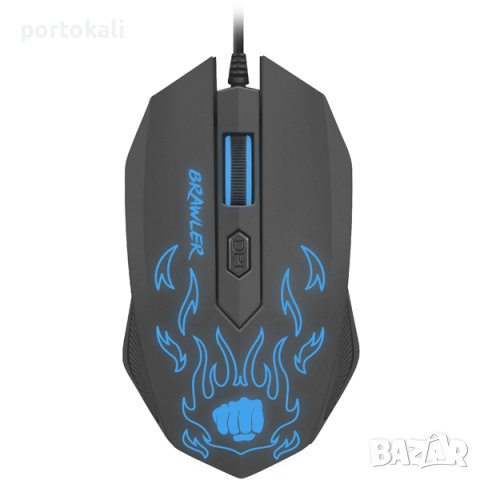 Геймърска мишка FURY BRAWLER, снимка 2 - Клавиатури и мишки - 43224956