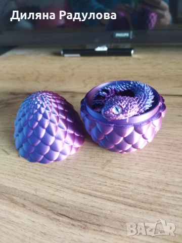 3D принтирана змия в яйце, снимка 6 - Други стоки за дома - 52509873